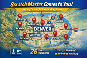 denver scratch dent and paint repair mobile service