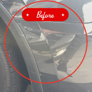 tesla bumper repair aurora colorado