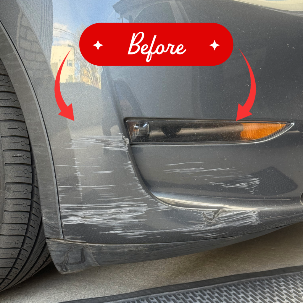 bumper scrape repair denver