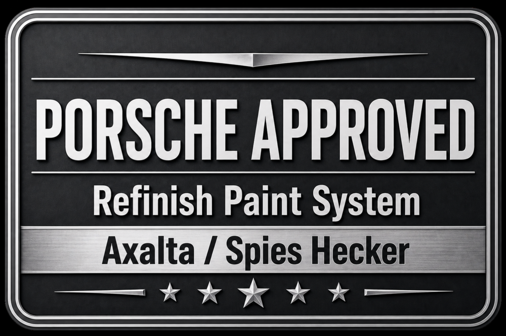 porsche approved paint systems 