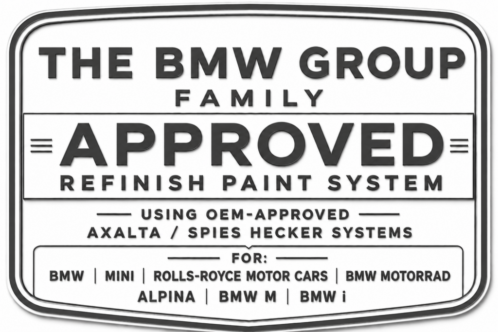 bmw approved paint systems